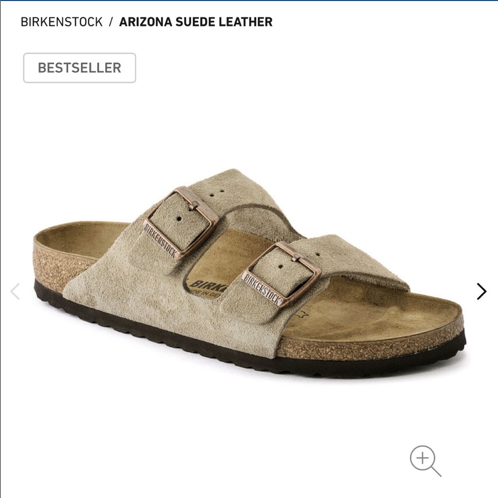 Arizona suede Birkenstock